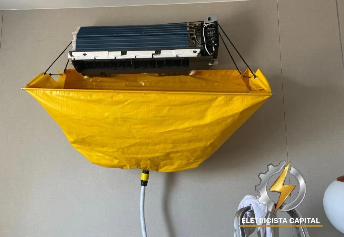 Limpeza de ar condicionado