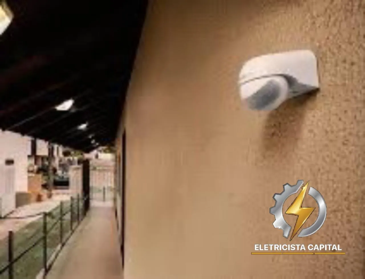 Instalação de Sensor presença, fumaça e movimento